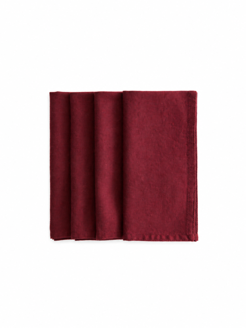 Burgundy namizni prtički
